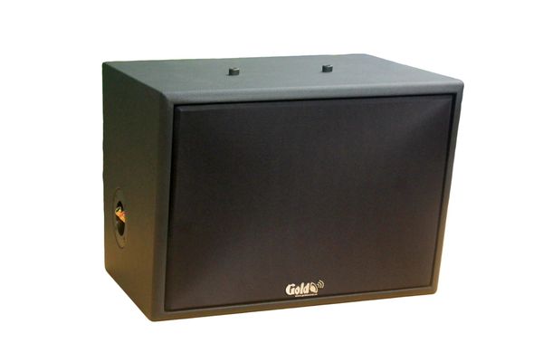 Loa Goldsound vệ tinh treo tường V130PU-MT (Số lượng 1 loa), công suất 130w, loa bass 20 cm, treble 10 cm, kích thước rộng 37.5 cm, cao 28 cm, sâu 29 cm, phủ da cao cấp, bảo hành dài hạn 5 năm.