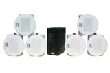[Diện tích 120m2 + 2 Kênh] AMT384 Goldsound 2 vùng âm lượng 380w + 6 loa âm trần Goldsound VAT28 28w, loa được thiết kế riêng cho quán, bật lớn không tạp âm, miễn phí công lắp đặt, bảo hành dài hạn 5 năm