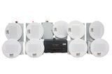 [Diện tích 200m2 + 2 Kênh] A907_SG Goldsound 2 vùng âm lượng 900w + 10 loa âm trần Goldsound VAT38_SG 38w, loa được thiết kế riêng cho quán, bật lớn không tạp âm, miễn phí công lắp đặt, bảo hành dài hạn 5 năm