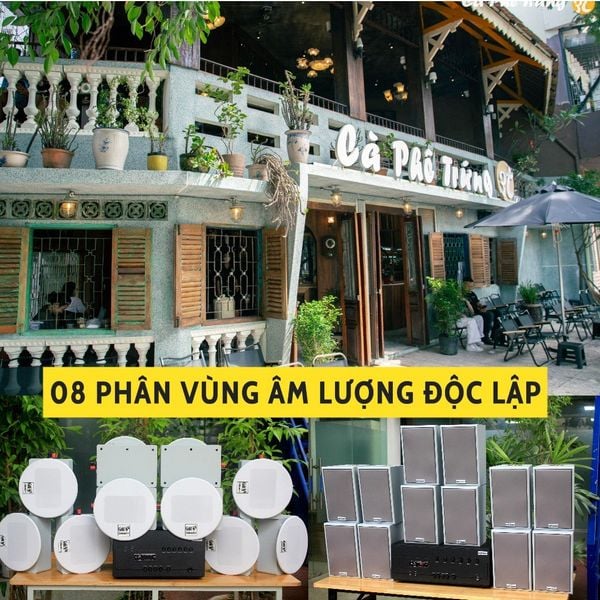 loa nhà hàng