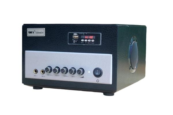 Âm ly A370 Goldsound 370w - 2 cổng Micro