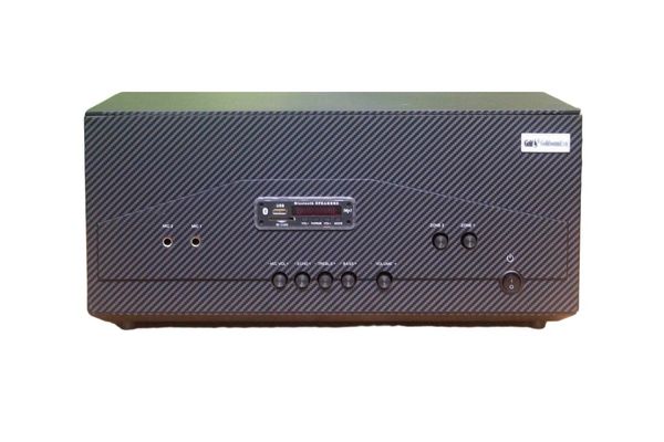 Amply A928-2K Goldsound (công suất 1500w, 2 phân vùng đầu ra, đủ kết nối Bluetooth, RCA, AV, USB)