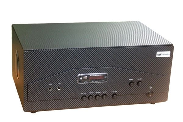 Amply A928-2K_SG Goldsound (công suất 1500w, 2 phân vùng đầu ra, đủ kết nối Bluetooth, RCA, AV, USB)