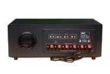 Amply cho quán cafe A384_TH - 6K: 6 phân vùng đầu ra (1200w, đủ kết nối Bluetooth, RCA, AV, USB) chuyên dụng cho quán cafe, nhà hàng