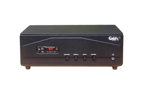 Amply A918PU-2K (2 phân vùng đầu ra, 1200w, đủ kết nối Bluetooth, RCA, AV, USB)