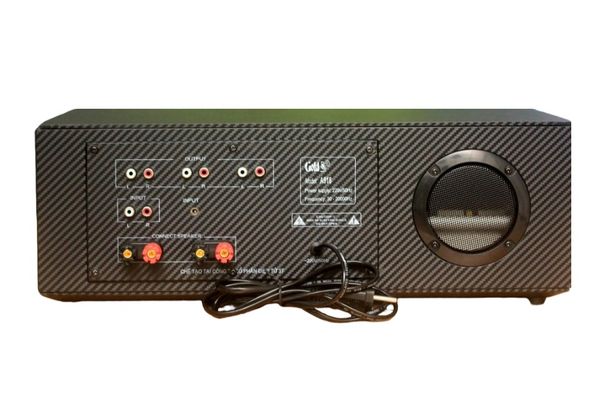 Amply cho quán: A918 Goldsound (2 phân vùng đầu ra, 1200w, đủ kết nối Bluetooth, RCA, AV, USB)