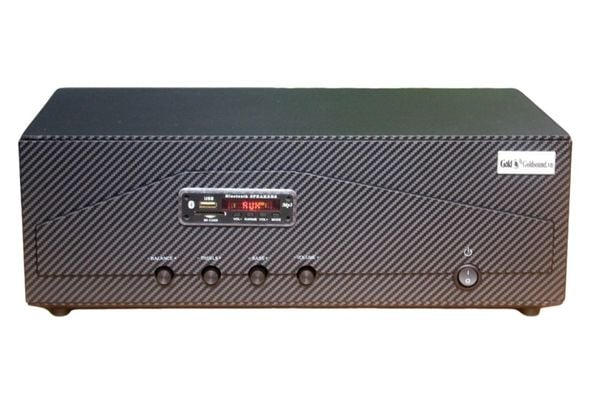 Amply cho quán: A918_SG Goldsound (2 phân vùng đầu ra, 1200w, đủ kết nối Bluetooth, RCA, AV, USB)