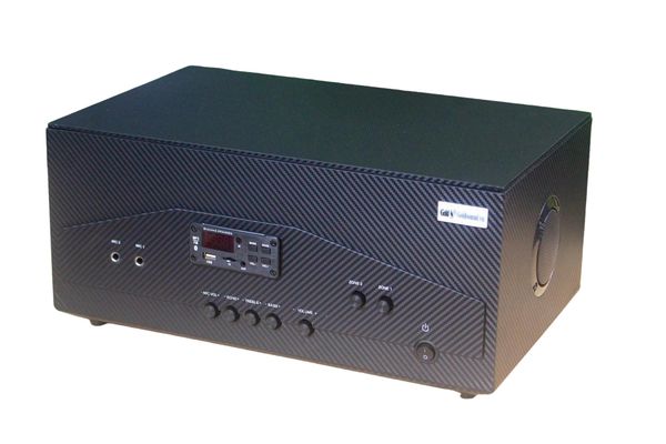 Amply A917N (2 phân vùng đầu ra, 1200w, đủ kết nối Bluetooth, RCA, AV, USB) chuyên dụng cho quán cafe Acoustic, hội trường, sân khấu, phòng gym, nhà hàng.....)