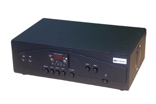 Amply A917 (2 phân vùng đầu ra, 1200w, đủ kết nối Bluetooth, RCA, AV, USB) chuyên dụng cho quán cafe Acoustic, hát karaoke, hội trường, sân khấu...)