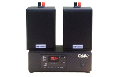 [Diện tích 40m2 + 1 Kênh] Amply A2.0 + 2 loa treo tường V12, Amply, loa được thiết kế riêng cho quán, bật lớn không tạp âm, bảo hành dài hạn 5 năm.