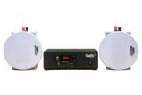[Diện tích 40m2 + 1 Kênh] Amply A2.0 + 2 loa âm trần thông báo phát nhạc nền tự động VAT12, loa được thiết kế riêng cho quán, bật lớn không tạp âm, bảo hành dài hạn 5 năm.