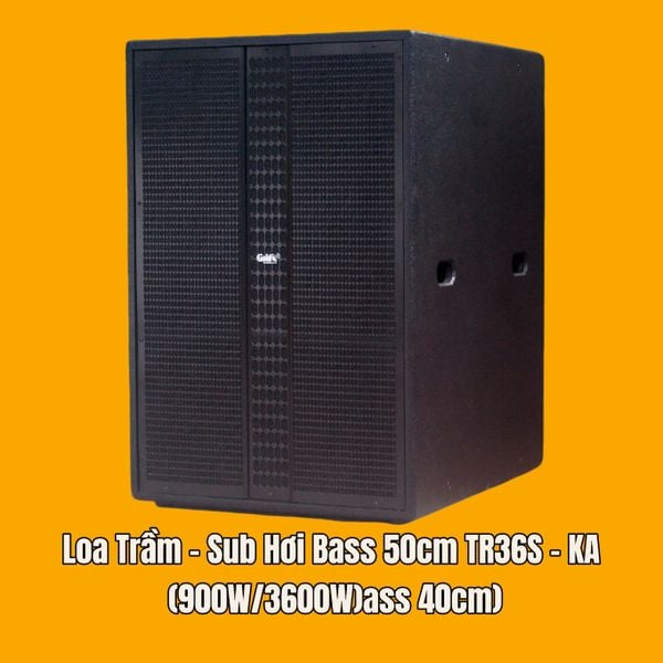 Loa Trầm - Sub Hơi Bass 50cm TR36S - KA Goldsound (900W/3600W)