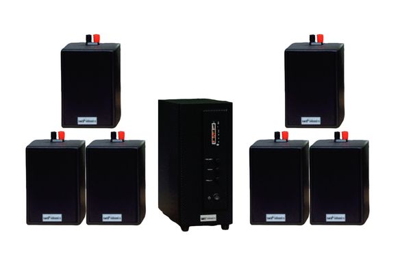 [Diện tích 100m2 + 2 Kênh] Gold4cafe_SG 6.0 (01 amply + 06 loa treo tường), , Amply 2 vùng âm lượng, loa được thiết kế riêng cho quán, bật lớn không tạp âm, bảo hành dài hạn 5 năm.
