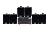 [Diện tích 100m2 + 2 Kênh] Gold4cafe 6.0 (01 amply + 06 loa treo tường), Amply 2 vùng âm lượng, loa được thiết kế riêng cho quán, bật lớn không tạp âm, bảo hành dài hạn 5 năm.