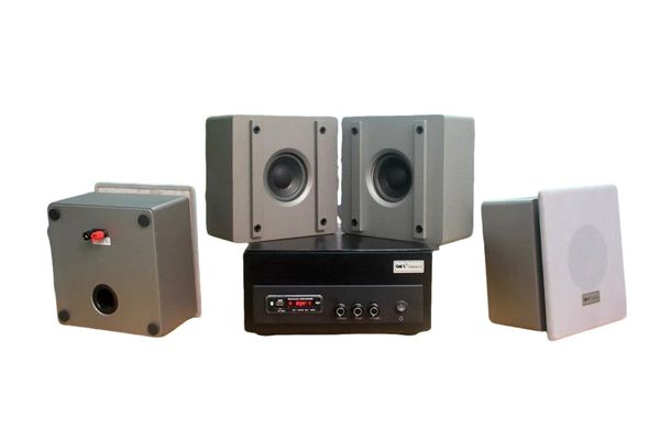 Dàn loa âm trần VAT20(Amply A150+ 4c VAT20), Amply hai vùng âm lượng, loa được thiết kế riêng cho quán, bật lớn không tạp âm, bảo hành dài hạn 5 năm.