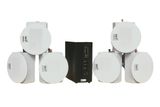 [Diện tích 120m2] AMT155_SG Goldsound 150w + 6 loa âm trần Goldsound VAT38_SG 38w, loa được thiết kế riêng cho quán, bật lớn không tạp âm, miễn phí công lắp đặt, bảo hành dài hạn 5 năm