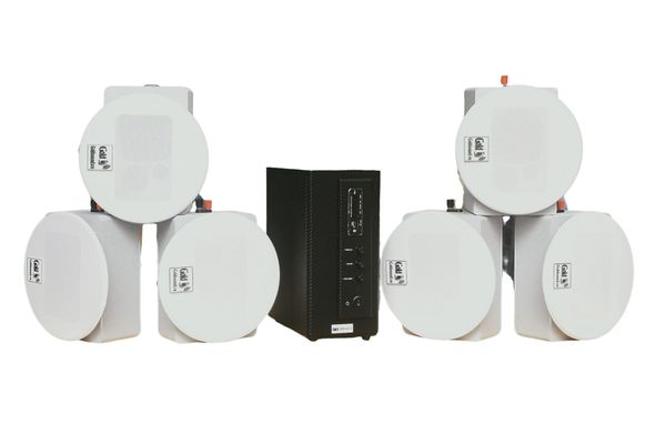 [Diện tích 80m2] Amply AMT155 + 4 VAT38, loa được thiết kế riêng cho quán, bật lớn không tạp âm, miễn phí công lắp đặt, bảo hành dài hạn 5 năm.