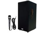 Loa trường học D165PU + 1 micro dây: công suất 165w, bass 20 cm, treble 10 cm, bluetooth 5.0, cổng cắm Micro, cổng rca, khe usb, thiết kế loa thùng gỗ cao 57 cm, rộng 28 cm, sâu 30 cm. Bảo hành 12 tháng