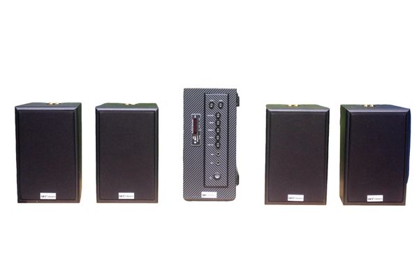 [Diện tích 80m2 + 02 Kênh] AMT384 Goldsound 2 vùng âm lượng 380w + 4 loa Goldsound V40C 40w, loa được thiết kế riêng cho quán, bật lớn không tạp âm, miễn phí công lắp đặt, bảo hành dài hạn 5 năm.