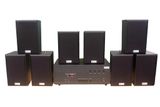[Diện tích 160m2 + 04 Kênh] A384_TH-4K Goldsound 4 vùng âm lượng 800w + 8 loa Goldsound V40C_TH, Amply 4 - 6 vùng âm lượng, loa được thiết kế riêng cho quán, bật lớn không tạp âm, miễn phí công lắp đặt, bảo hành dài hạn 5 năm.