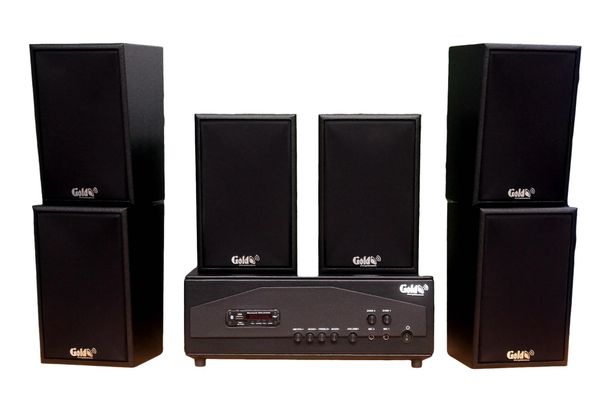 [Diện tích 120m2 + 02 Kênh] Amply A917PU-2K Goldsound 2 vùng âm lượng 1200w + 6 loa Goldsound V40C - 40w, loa được thiết kế riêng cho quán, bật lớn không tạp âm, miễn phí công lắp đặt, bảo hành dài hạn 5 năm