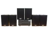 [Diện tích 120m2 + 02 Kênh] Amply A384PU_SG-2K Goldsound 2 vùng âm lượng 380w + 6 loa Goldsound V40C_SG - 40w, loa được thiết kế riêng cho quán, bật lớn không tạp âm, miễn phí công lắp đặt, bảo hành dài hạn 5 năm
