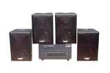 [Diện tích 80m2 + 02 Kênh] A384 Goldsound 380w + 4 loa Goldsound V55C 55w, loa được thiết kế riêng cho quán, bật lớn không tạp âm, miễn phí công lắp đặt, bảo hành dài hạn 5 năm