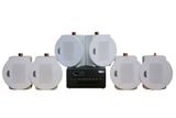 [Diện tích 120m2 + 2 Kênh] A384PU-2K Goldsound 2 vùng âm lượng 380w + 6 loa âm trần Goldsound VAT38 - 38w, loa được thiết kế riêng cho quán, bật lớn không tạp âm, miễn phí công lắp đặt, bảo hành dài hạn 5 năm.