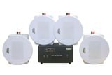 [Diện tích 80m2 + 2 Kênh] A154PU Goldsound 150w + 4 loa âm trần Goldsound VAT38 - 38w, loa được thiết kế riêng cho quán, bật lớn không tạp âm, miễn phí công lắp đặt, bảo hành dài hạn 5 năm.