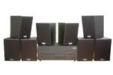 [Diện tích 160m2 + 04 Kênh] A917_SG-4K Goldsound 4 vùng âm lượng 1500w + 8 loa Goldsound V55C_SG 55w, Amply 4 - 6 vùng âm lượng, loa được thiết kế riêng cho quán, bật lớn không tạp âm, miễn phí công lắp đặt, bảo hành dài hạn 5 năm.