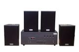 [Diện tích 80m2 + 04 Kênh] A384_TH-4K Goldsound 4 vùng âm lượng 800w + 4 loa Goldsound V55C_TH 55w Amply 4 - 6 vùng âm lượng, loa được thiết kế riêng cho quán, bật lớn không tạp âm, miễn phí công lắp đặt, bảo hành dài hạn 5 năm.