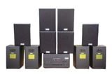 [Diện tích 200m2 + 02 Kênh] A907_SG Goldsound 2 vùng âm lượng 900w + 10 loa Goldsound V55C_SG 55w, loa được thiết kế riêng cho quán, bật lớn không tạp âm, miễn phí công lắp đặt, bảo hành dài hạn 5 năm