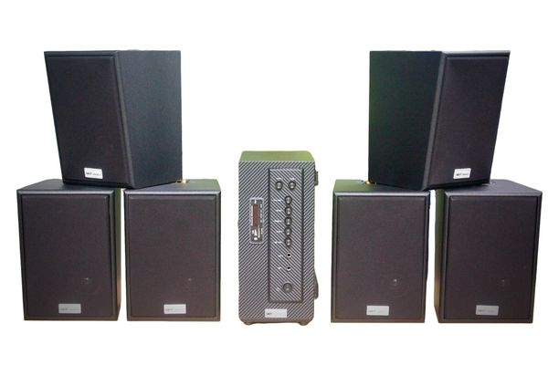 [Diện tích 120m2 + 02 Kênh] AMT384_DA Goldsound 2 vùng âm lượng 380w + 6 loa Goldsound V55C_DA 55w, loa được thiết kế riêng cho quán, bật lớn không tạp âm, miễn phí công lắp đặt, bảo hành dài hạn 5 năm.