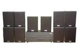 [Diện tích 240m2 + 4 Kênh] Amply Goldsound A917-4K 4 vùng 1500w + 10 Loa treo tường Goldsound V55C 55w, loa được thiết kế riêng cho quán, bật lớn không tạp âm, miễn phí công lắp đặt, bảo hành dài hạn 5 năm.