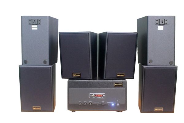 [Diện tích 120m2 + 2 Kênh] Amply A901 + 6 V55C