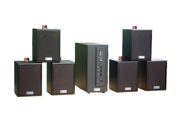 [Diện tích 120m2] AMT156_DA Goldsound 200w + 6 loa Goldsound V24C_DA 24w, loa được thiết kế riêng cho quán, bật lớn không tạp âm, miễn phí công lắp đặt, bảo hành dài hạn 5 năm.