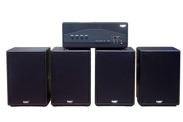[Diện tích 200m2 + 04 Kênh] Amply A917PU-4K + 4 V230NT, Amply 4 - 6 vùng âm lượng, loa được thiết kế riêng, bật lớn không tạp âm, miễn phí công lắp đặt, bảo hành dài hạn 12 tháng