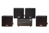 [Diện tích 80m2 + 02 Kênh] Amply A384PU-2K Goldsound 2 vùng âm lượng 380w + 4 loa Goldsound V23-23w, loa được thiết kế riêng cho quán, bật lớn không tạp âm, miễn phí công lắp đặt, bảo hành dài hạn 5 năm.