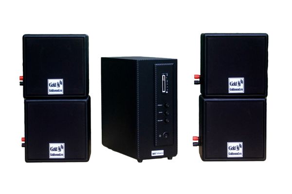 [Diện tích 80m2] Amply AMT156 + 4 V23, Amply 2 vùng âm lượng, loa được thiết kế riêng cho quán, bật lớn không tạp âm, bảo hành dài hạn 5 năm.