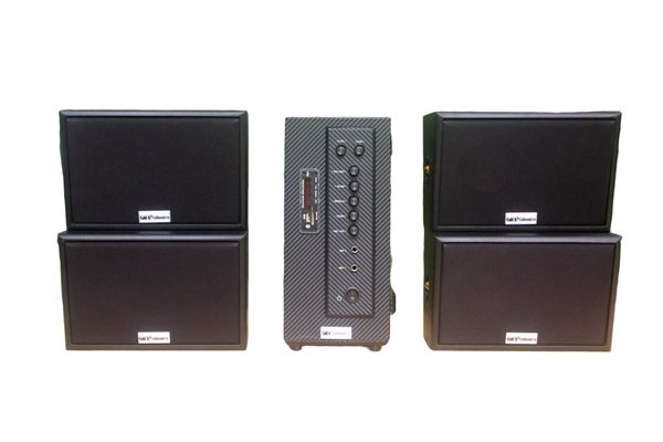 [Diện tích 80m2 + 02 Kênh] AMT384_DA Goldsound 2 vùng âm lượng 380w + 4 loa Goldsound ngoài trời V50NT_DA 50w, loa được thiết kế riêng cho quán, bật lớn không tạp âm, miễn phí công lắp đặt, bảo hành 12 tháng