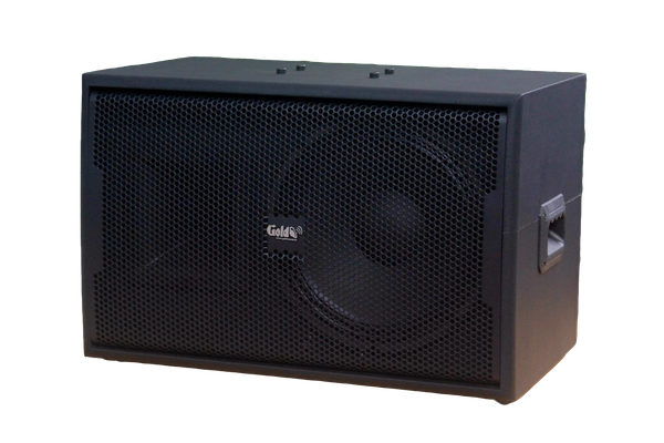 Loa Karaoke V258PU_SG - KA Goldsound (số lượng 1 loa), công suất 400w, loa bass 30 cm, treble kèn, kích thước rộng 60 cm, cao 40 cm, sâu 36 cm, phủ da cao cấp, bảo hành dài hạn 5 năm.