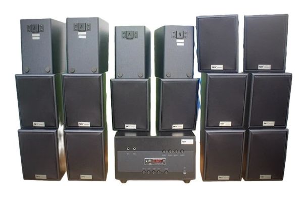 [Diện tích 320m2 + 4 Kênh] A1800 Goldsound 4 vùng âm lượng 1800w + 16 loa Goldsound V25C 25W, Amply 4 - 6 vùng âm lượng, loa được thiết kế riêng cho quán, bật lớn không tạp âm, miễn phí công lắp đặt, bảo hành dài hạn 5 năm. Thông tin chung