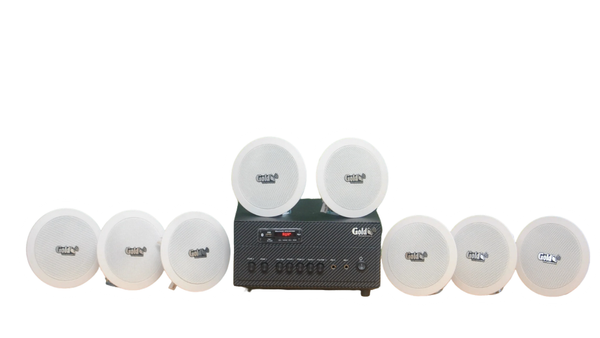 Bộ loa âm trần cao cấp SA8.0_TH (amply 384w + 8 loa âm trần 15w), loa được thiết kế riêng cho quán, bật lớn không tạp âm, bảo hành dài hạn 12 tháng