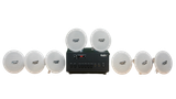 Bộ loa âm trần cao cấp SA8.0 (amply 384w + 8 loa âm trần 15w), loa được thiết kế riêng cho quán, bật lớn không tạp âm, bảo hành dài hạn 12 tháng