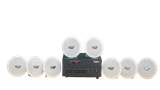 Bộ loa âm trần cao cấp SA8.0 (amply 384w + 8 loa âm trần 15w), loa được thiết kế riêng cho quán, bật lớn không tạp âm, bảo hành dài hạn 12 tháng