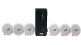 Bộ loa âm trần cao cấp SA6.0_SG (amply 156w + 6 loa âm trần 15w), loa được thiết kế riêng cho quán, bật lớn không tạp âm, bảo hành dài hạn 12 tháng