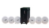 Bộ loa âm trần thông báo phát nhạc nền tự động cao cấp SA6.0 (amply 156w + 6 loa âm trần 15w), loa được thiết kế riêng cho quán, bật lớn không tạp âm, bảo hành dài hạn 12 tháng
