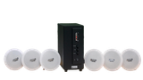 Bộ loa âm trần cao cấp SA6.0_SG (amply 156w + 6 loa âm trần 15w), loa được thiết kế riêng cho quán, bật lớn không tạp âm, bảo hành dài hạn 12 tháng