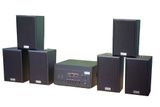 Loa treo tường, phát nhạc nền thông báo: Amply A907 + 6 V40C, Amply hai vùng âm lượng, loa được thiết kế riêng cho quán, bật lớn không tạp âm, miễn phí công lắp đặt, bảo hành dài hạn 5 năm.