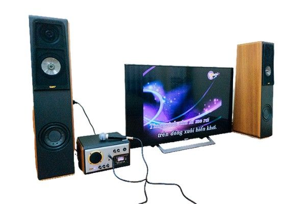 Loa nghe nhạc gia đình: Gold Karaoke V1